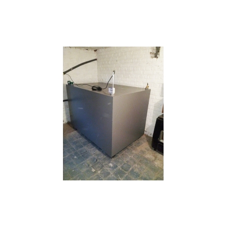 Cuve mazout 1250 litres rectangulaire fabrication en cave